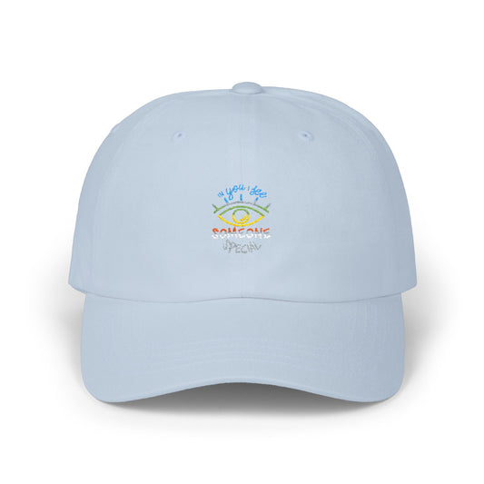 Vibrant Eye and Text Classic dad cap