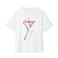 Rock Vibes Only Unisex Oversized Boxy tee