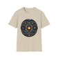 Unisex Softstyle T-Shirt Inspired by Coldplay’s Illustration Concept