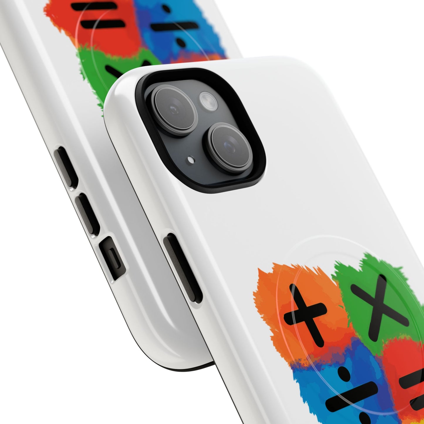 Orange Equals Symbol Tough Magnetic case