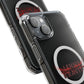 Fire Aura Grid Magnetic clear Impact case