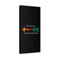 Matte Stretched Canvas, 1.25" Depth – Ed Sheeran Black Edition