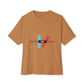 Parallel Vibe Unisex Oversized Boxy Tee