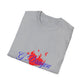 Heart on Fire Bold Script Unisex Softstyle Tee
