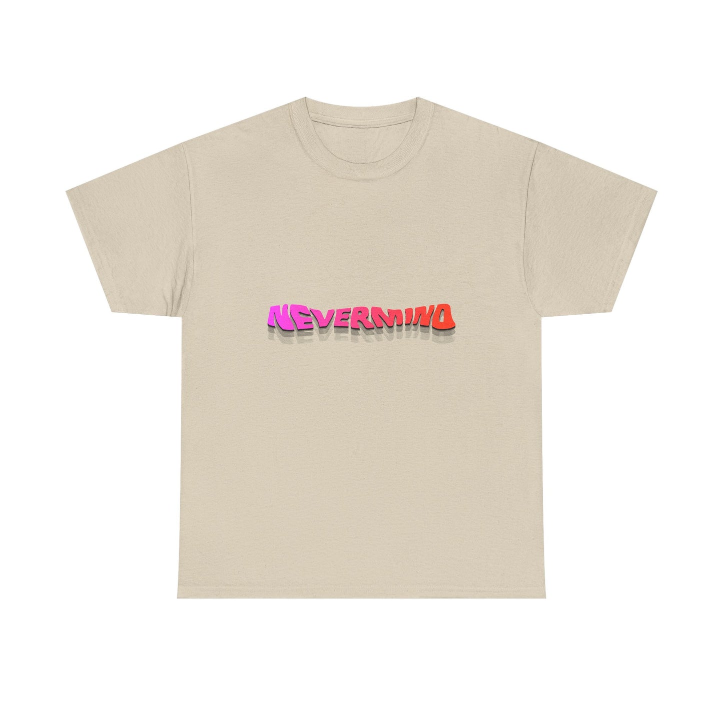 Wavy Groovy Typography Unisex Heavy Cotton Tee