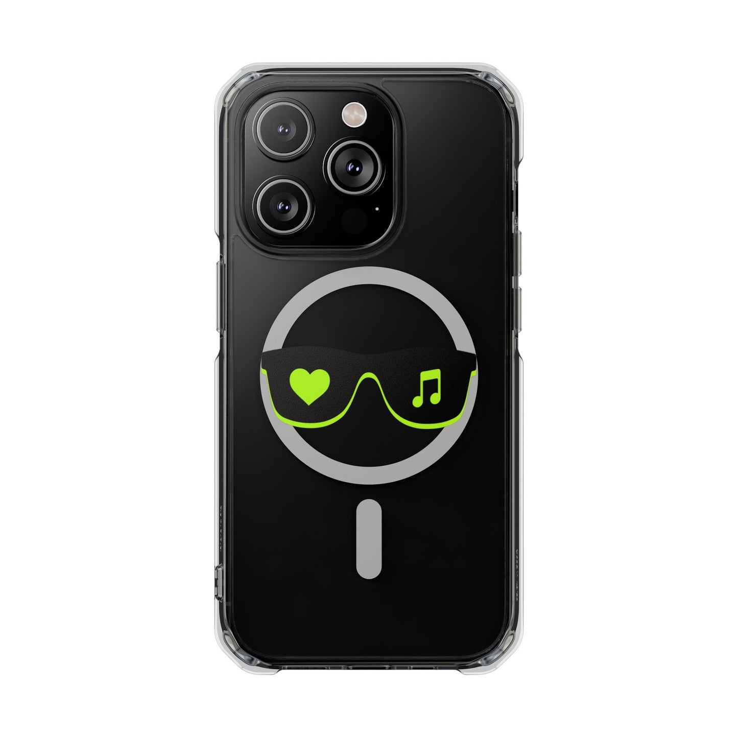 Neon Love Notes Magnetic clear Impact case