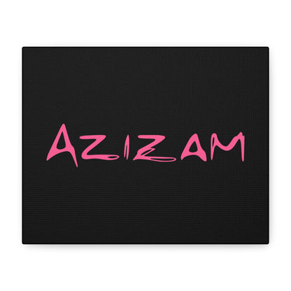 Handwritten Heart Doodle Matte Canvas