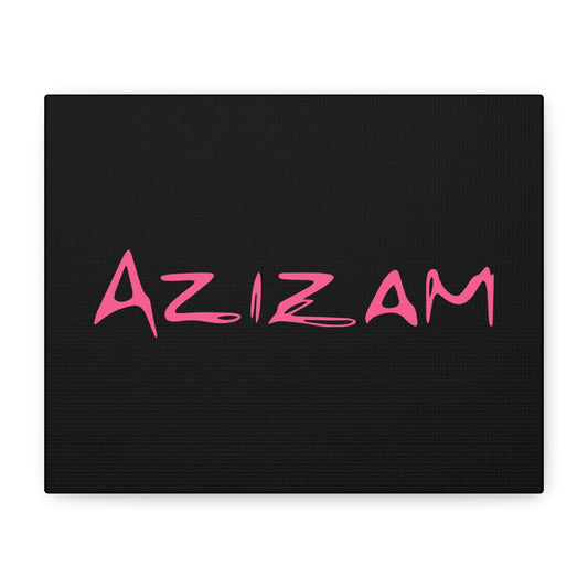 Handwritten Heart Doodle Matte Canvas