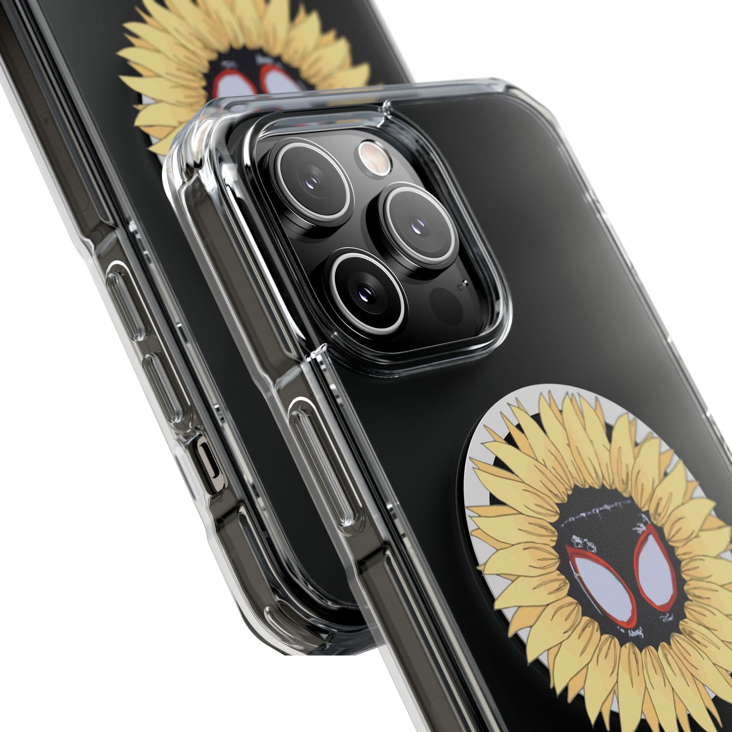 Sunflower Mask Illustration Magnetic Impact Case