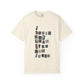 Mixed Message Collage Unisex Dyed T-shirt