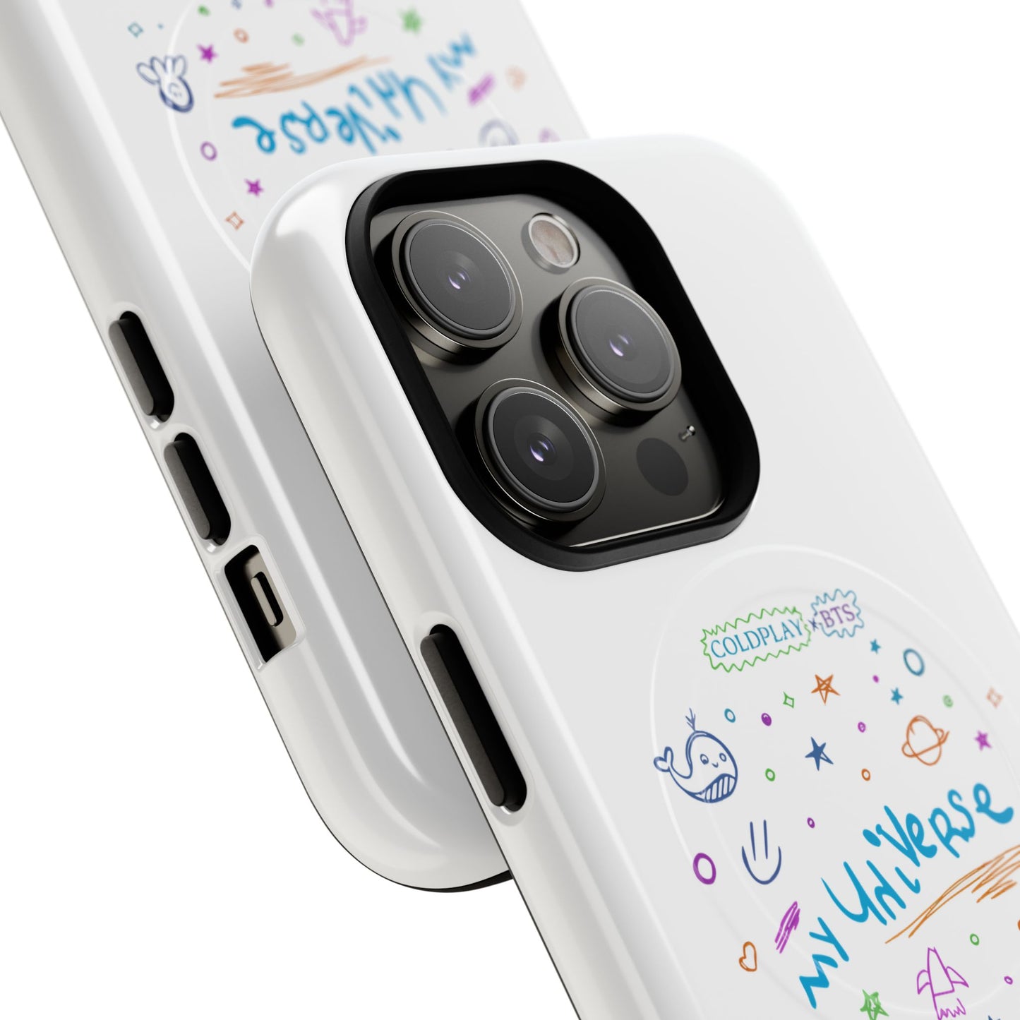 Neon Space Doodles Tough Magnetic Case