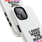Retro Fade Letter Tough Magnetic Case