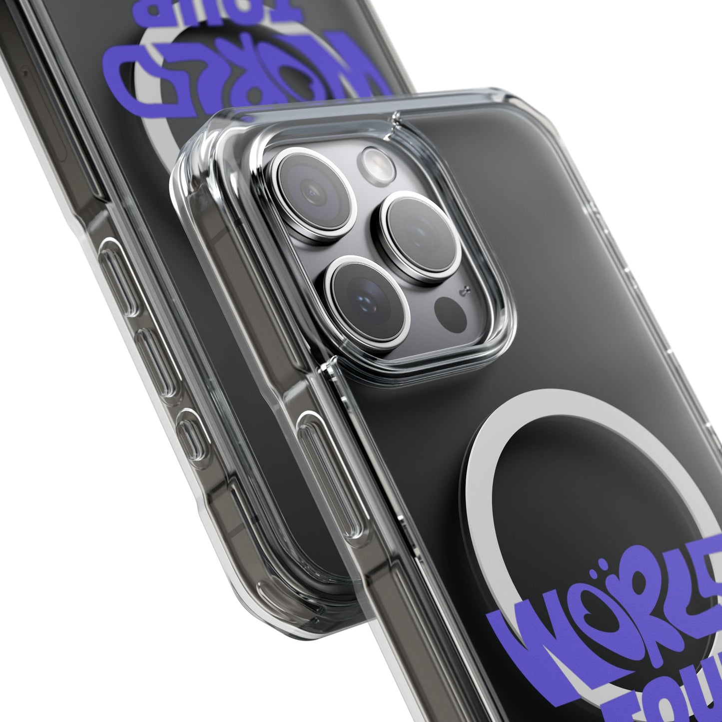 World Tour Bubble Letter Tough Magnetic phone case