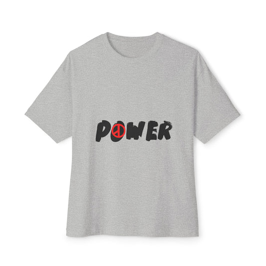 Peace Vibes Streetwear Unisex Oversized Boxy Tee