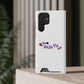 Phone Case + Card Holder For Samsung S21 to S22 – Olivia Rodrigo Deja Vu | Edition