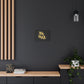 Golden Brush Script Canvas