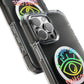 Vibrant Eye and Text Magnetic Clear Impact case