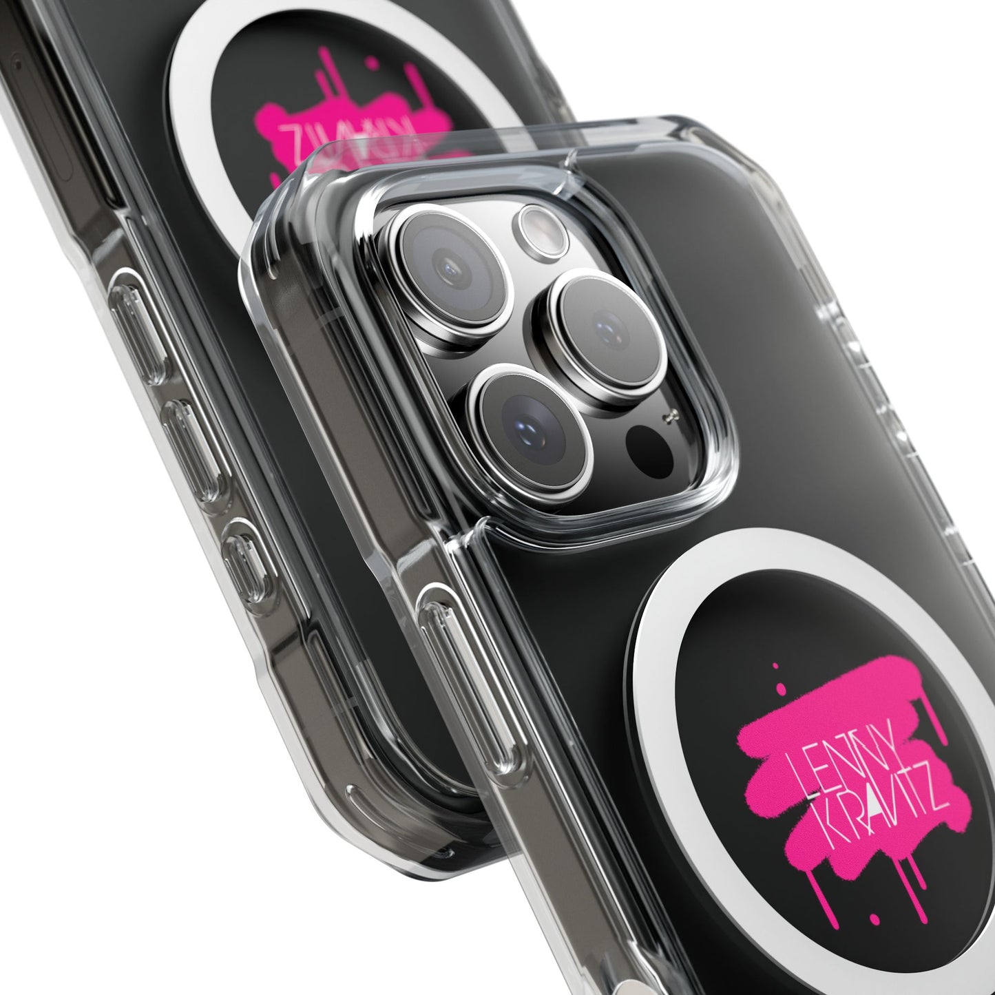 Electric Graffiti Drip Magnetic clear Impact case