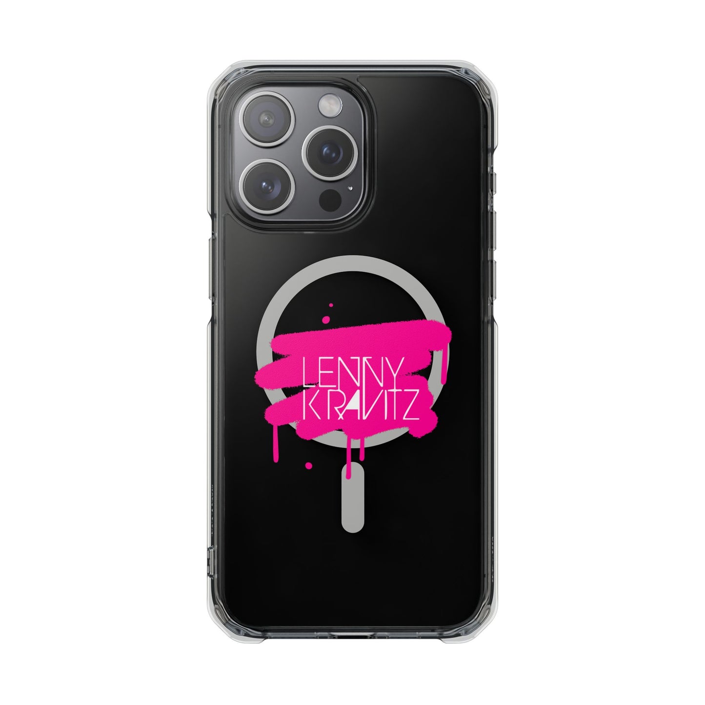 Electric Graffiti Drip Magnetic clear Impact case