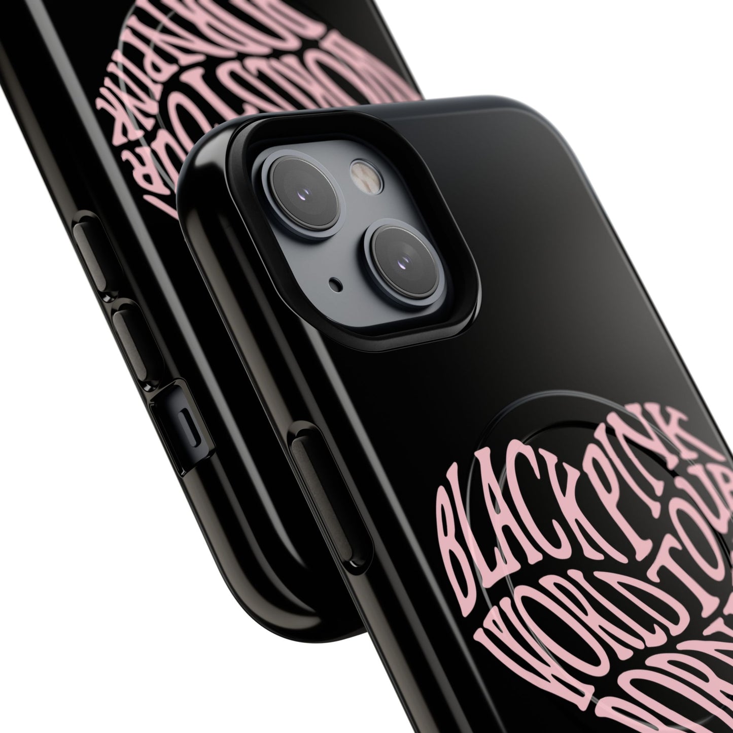 Iphone Born Pink Heart Typography - Tough Magnetic Phone Case