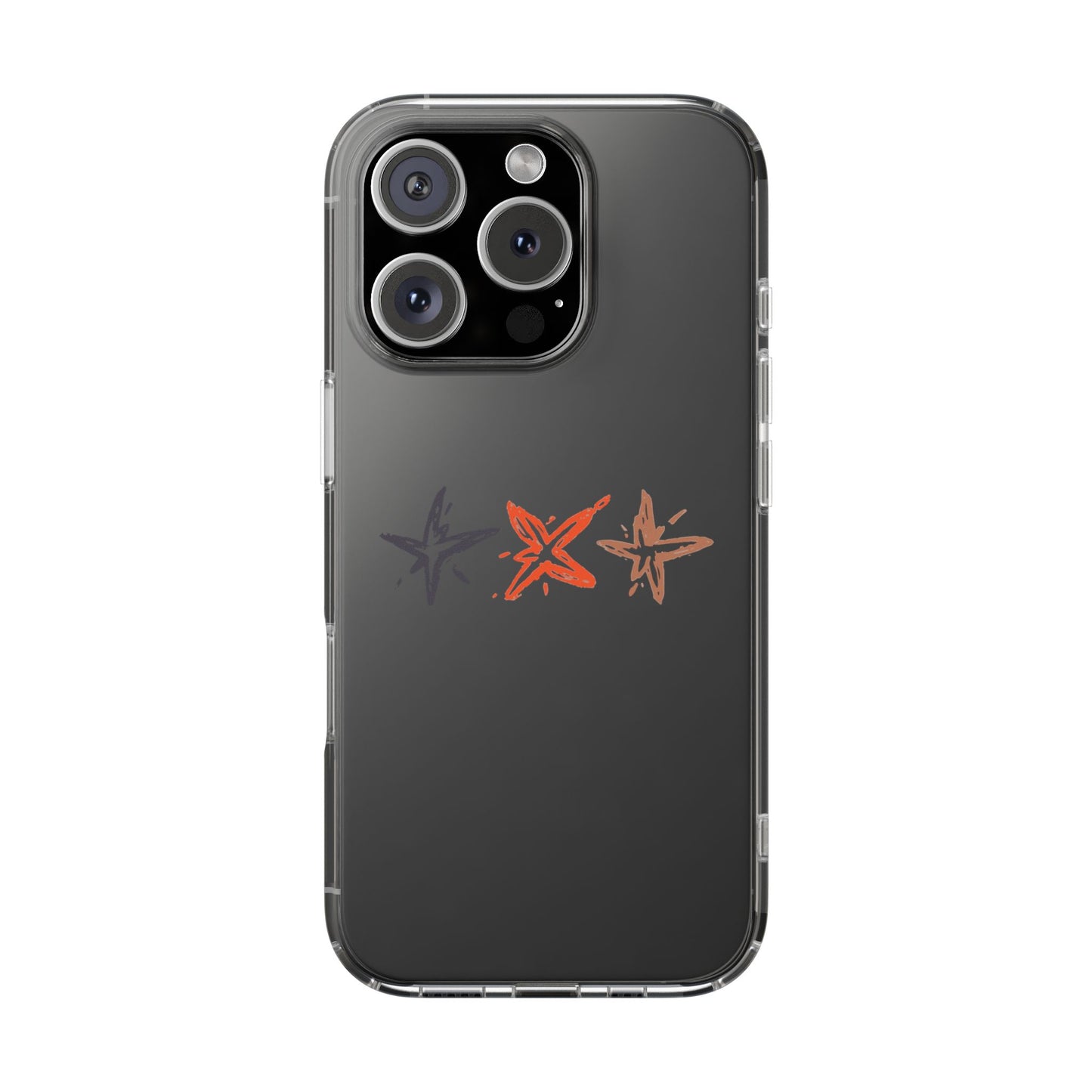 Starlit Threads Clear Cases