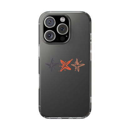 Starlit Threads Clear Cases