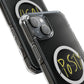 Abstract Black Barbed Wire Magnetic Impact Case