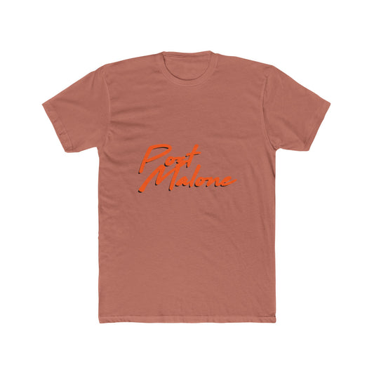 Unisex Cotton Tee – Post Malone Name Design