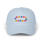 Retro Floral Groove Classic dad cap