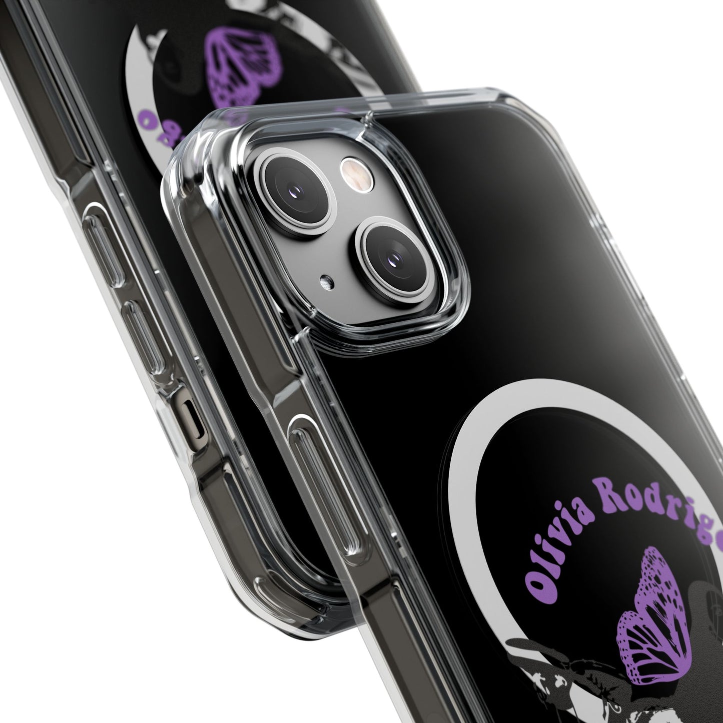 Olivia Rodrigo Butterfly Arc Magnetic Clear Impact Case