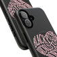Iphone Born Pink Heart Typography - Tough Magnetic Phone Case