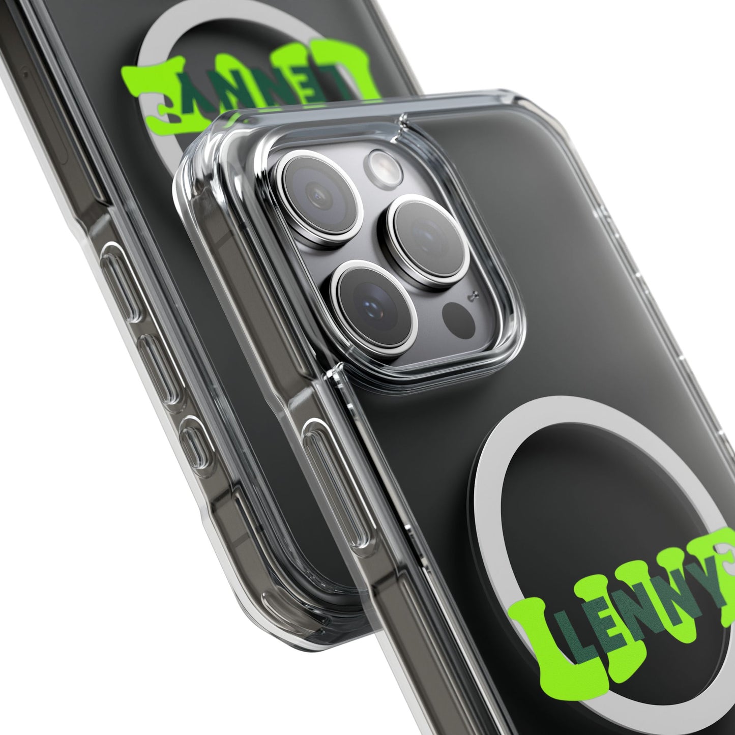 Live Lenny Pop Magnetic clear Impact case