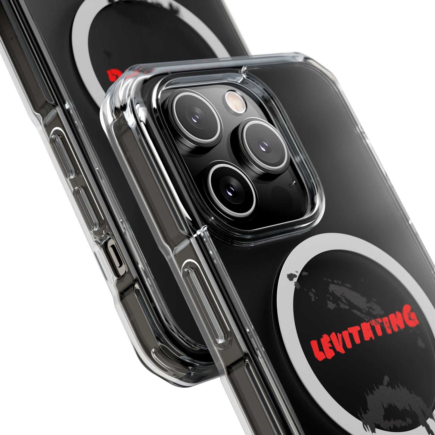 Levitating Vibes Magnetic Clear Impact case