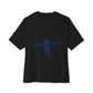 Bolt Silhouette-Unisex Oversized Tee