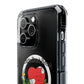 Abstract Guitar Sketch Magnetic Clear Impact Case