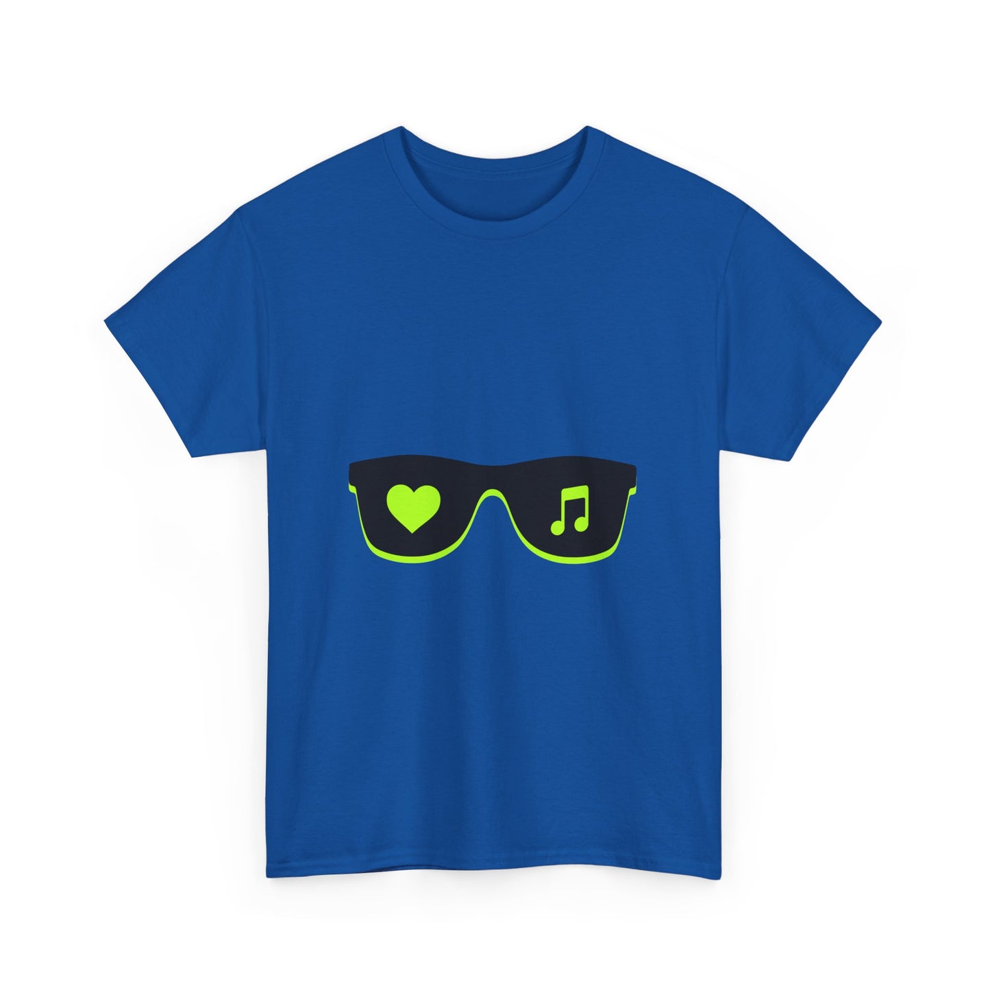 Neon Love Notes Unisex Heavy cotton tee