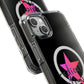 Flame Script Statement Magnetic Clear Impact case