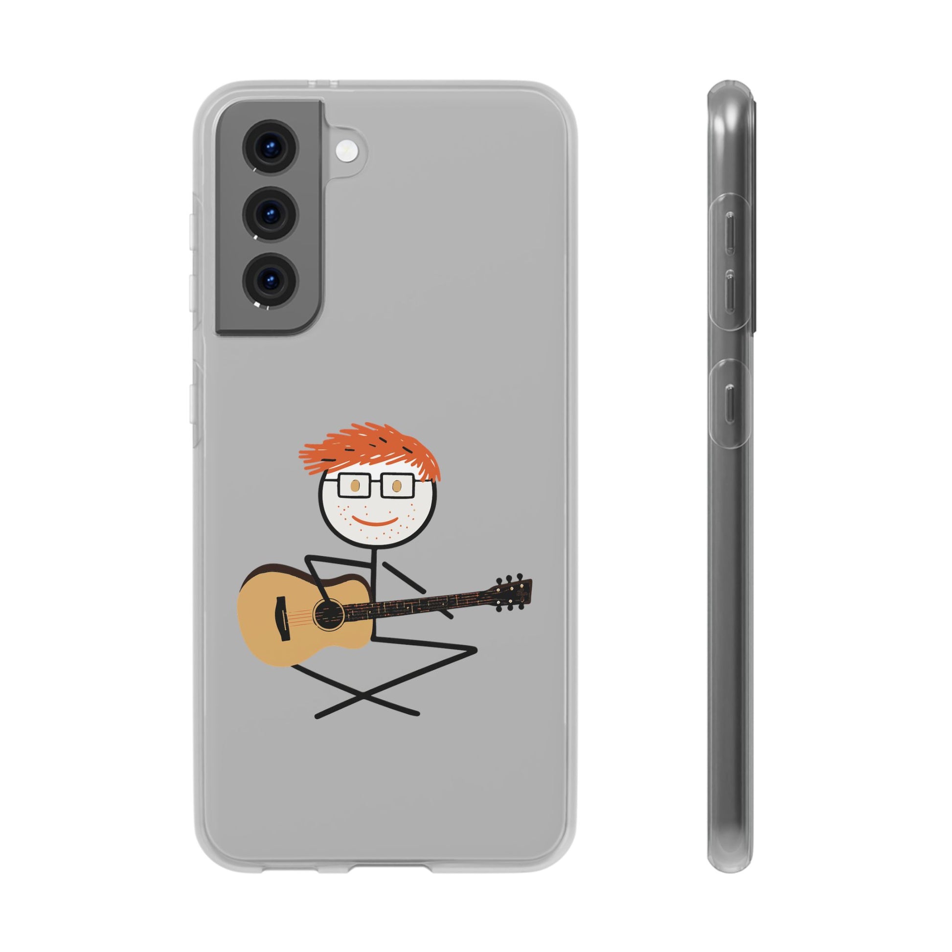 Ed Sheeran Flexi Phone Case for Samsung S10–S25 | SnazzyMerch
