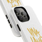 Golden Brush Script Tough Magnetic Case