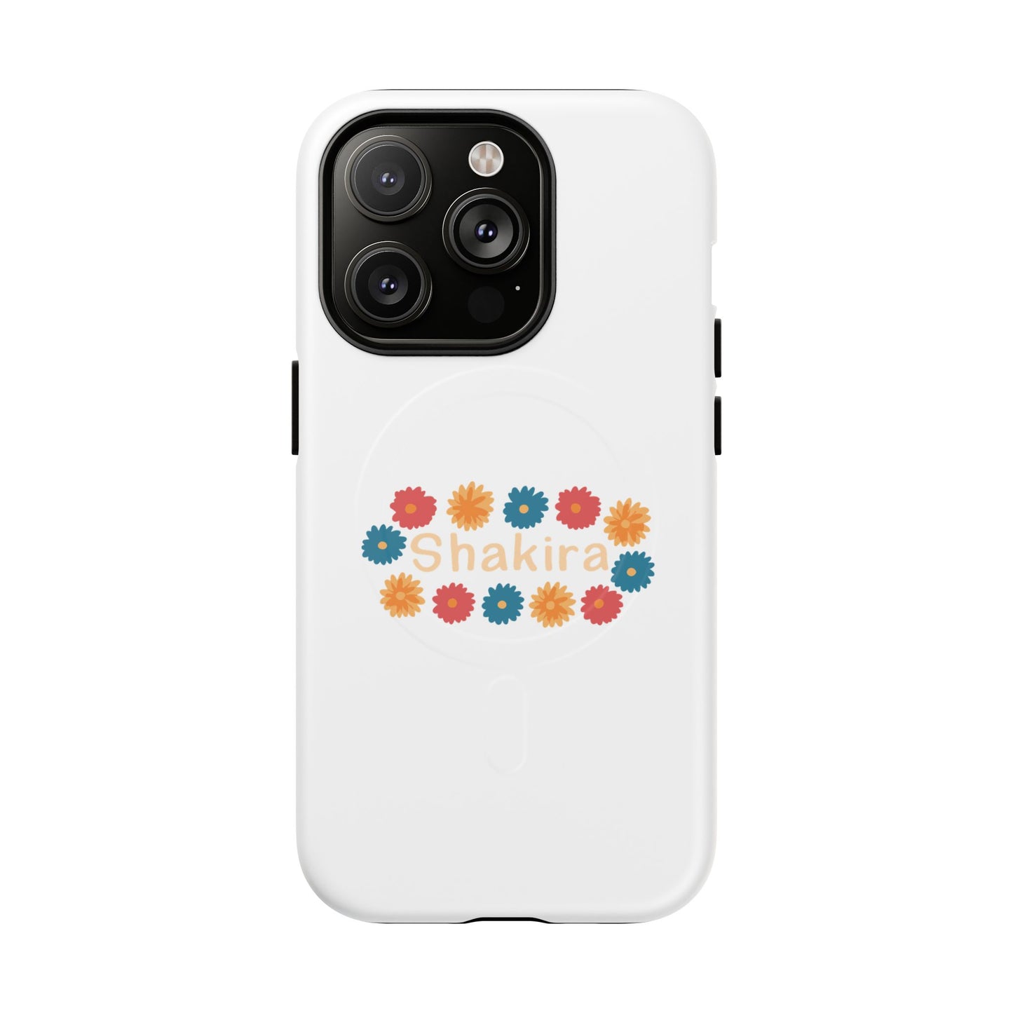 Retro Floral Groove Tough Magnetic case