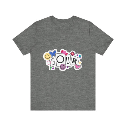 Olivia Rodrigo Unisex Jersey Short Sleeve Tee - Sour