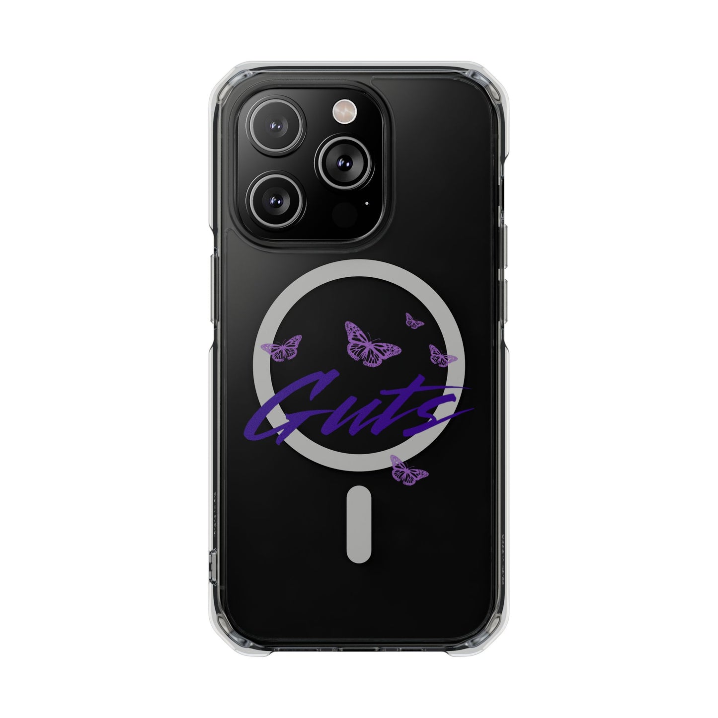 Guts & Butterflies Magnetic Clear Impact Case