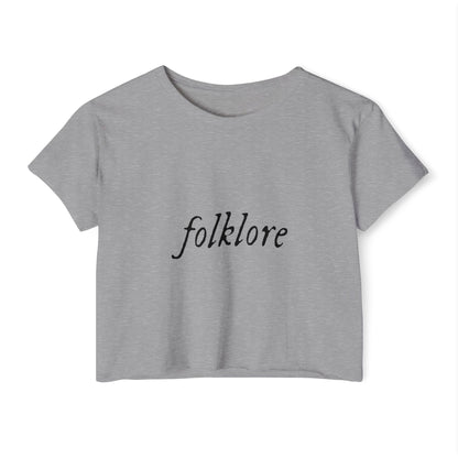 Cherry Lip Merch Women's Festival Crop Top