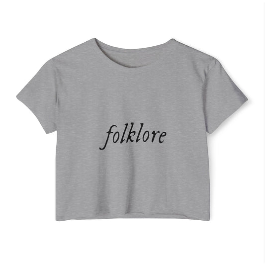 Cherry Lip Merch Women's Festival Crop Top