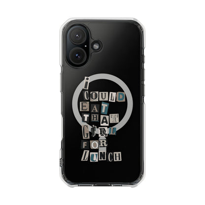Mixed Message Collage Magnetic Clear Impact Case