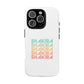 Retro Pop Lines Tough Magnetic case