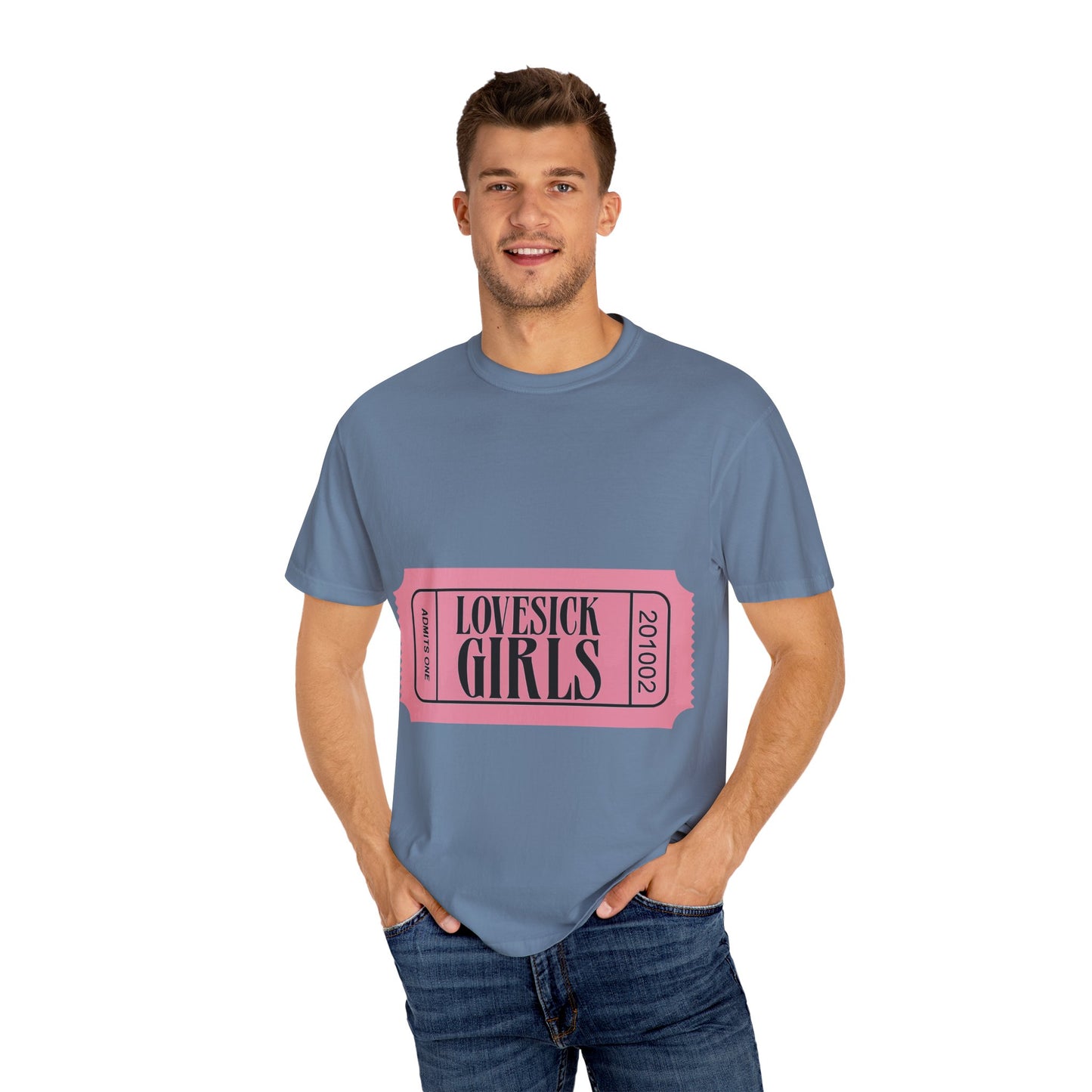 Lovesick Girls Ticket – Dyed T-shirt