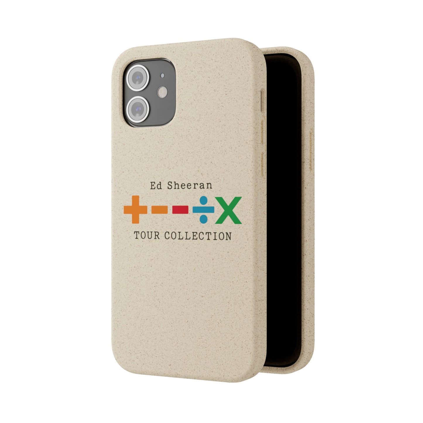 Biodegradable Cases for iPhone 12 to 16 Pro Max Showcasing – Ed Sheeran Edition