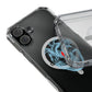 Electro Heart Illustration Magnetic Clear Impact case
