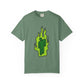 Green Flame Icon Unisex Dyed T-shirt